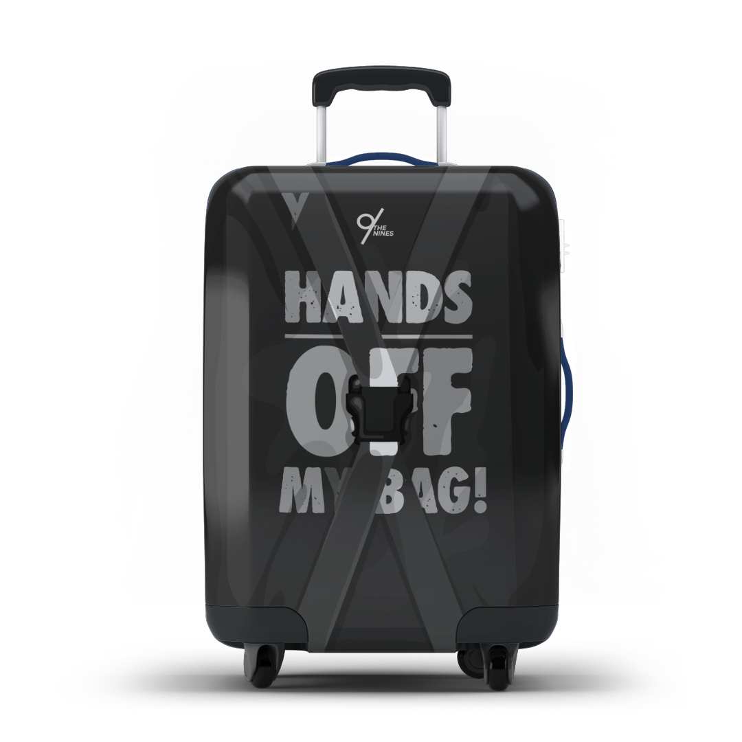 The Nines "Hands Off" Luggage Cover