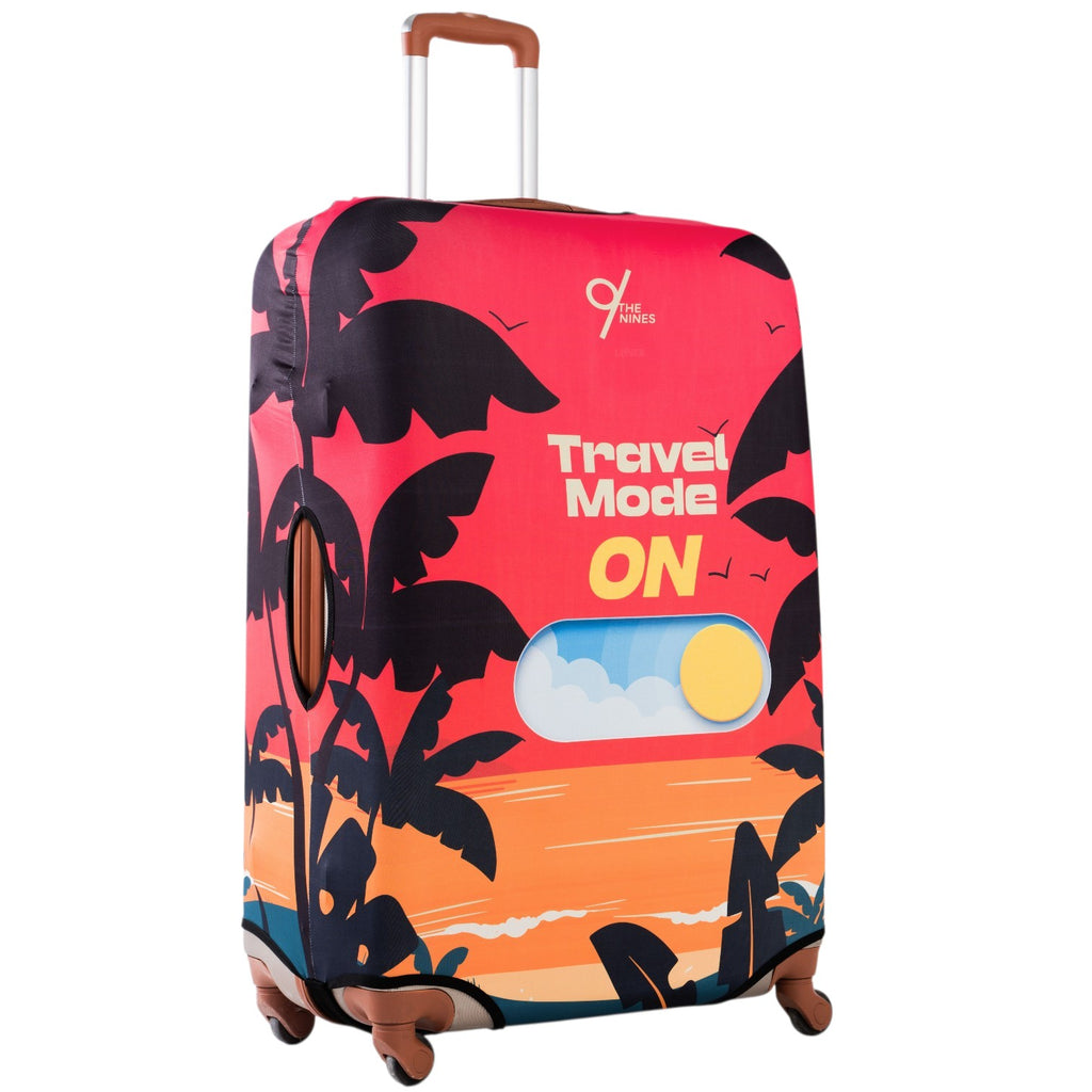 The Nines "Travel Mode On" Luggage Cover