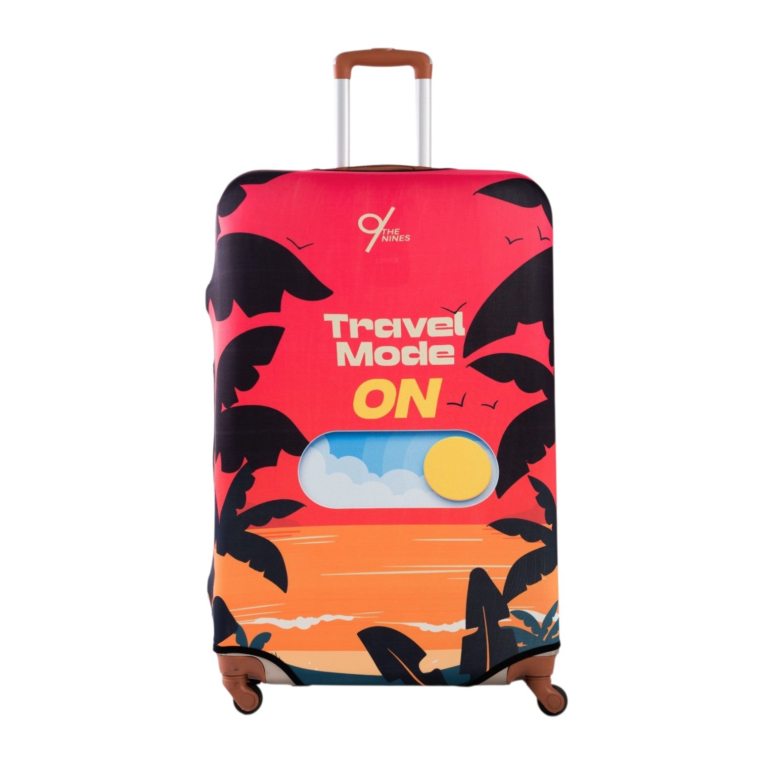 The Nines "Travel Mode On" Luggage Cover
