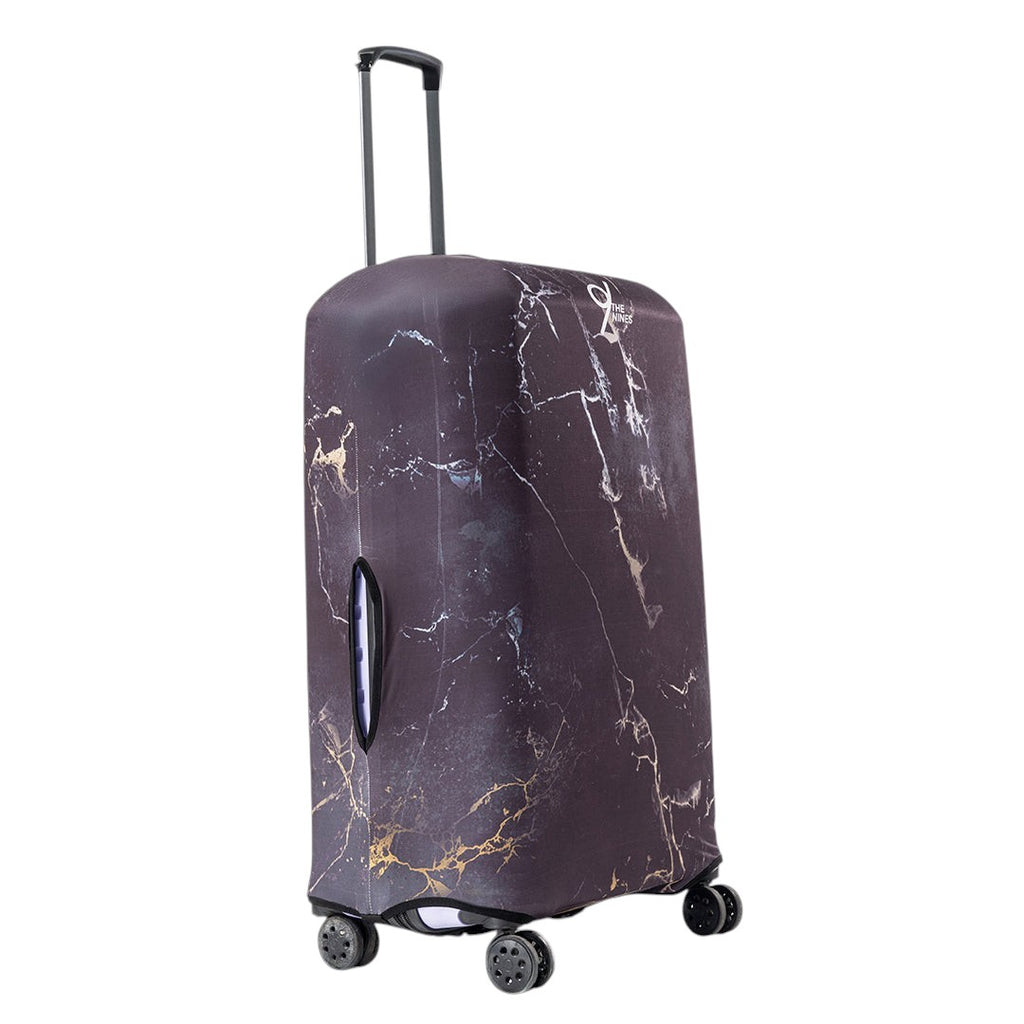 The Nines "Marble Noir" Luggage Cover